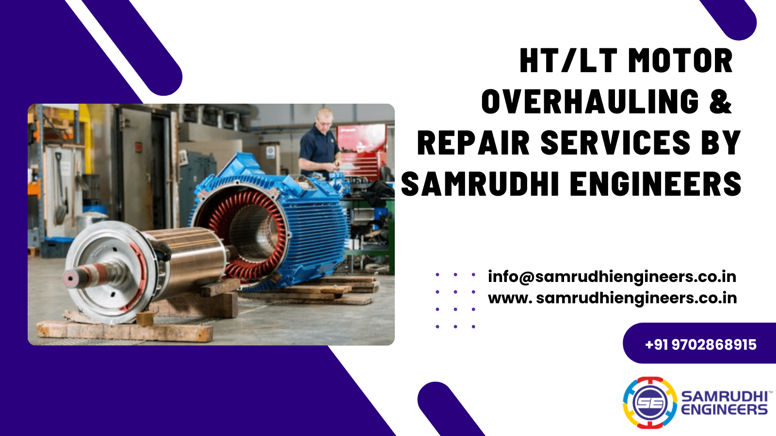 HT/LT Motor Overhauling & Repair Services