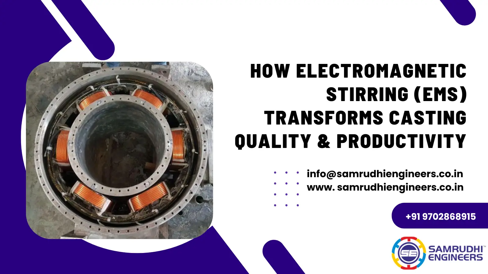 How Electromagnetic Stirring (EMS) Transforms Casting Quality & Productivity