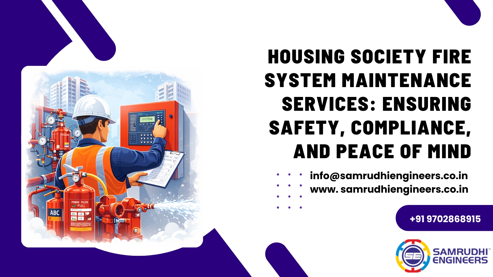 Housing Society Fire System Maintenance Services