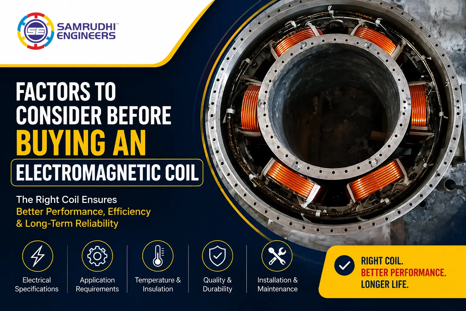 Factors to Consider Before Buying an Electromagnetic Coil